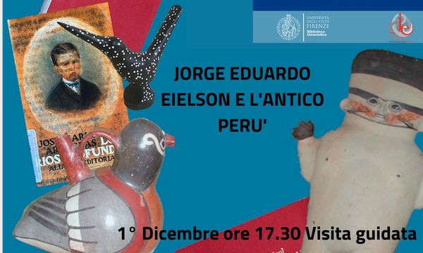 1° dicembre, 17.30. Visita guidata Mostra Jorge Eielson e l'Antico Perù