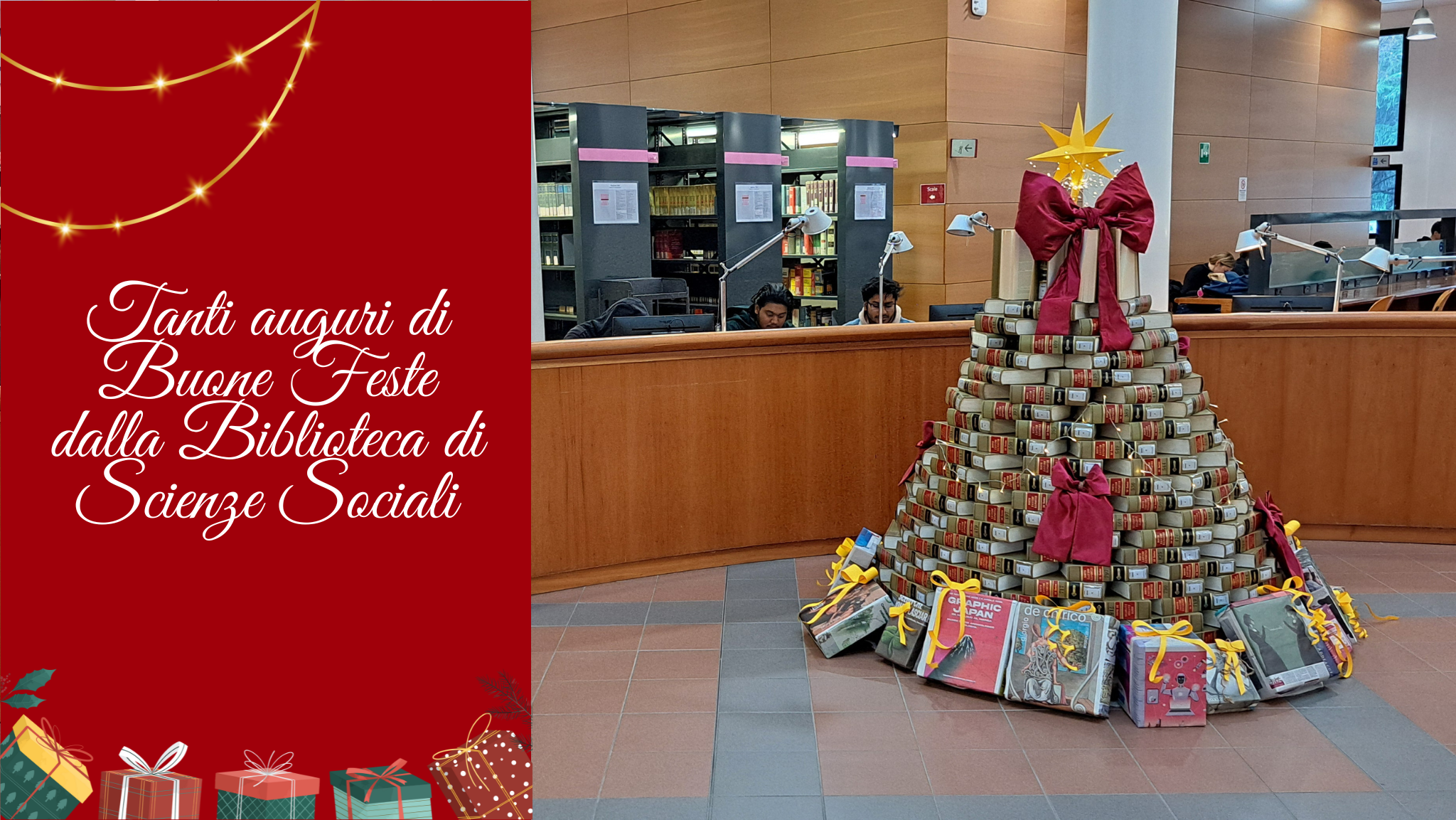 Albero di Natale della Biblioteca